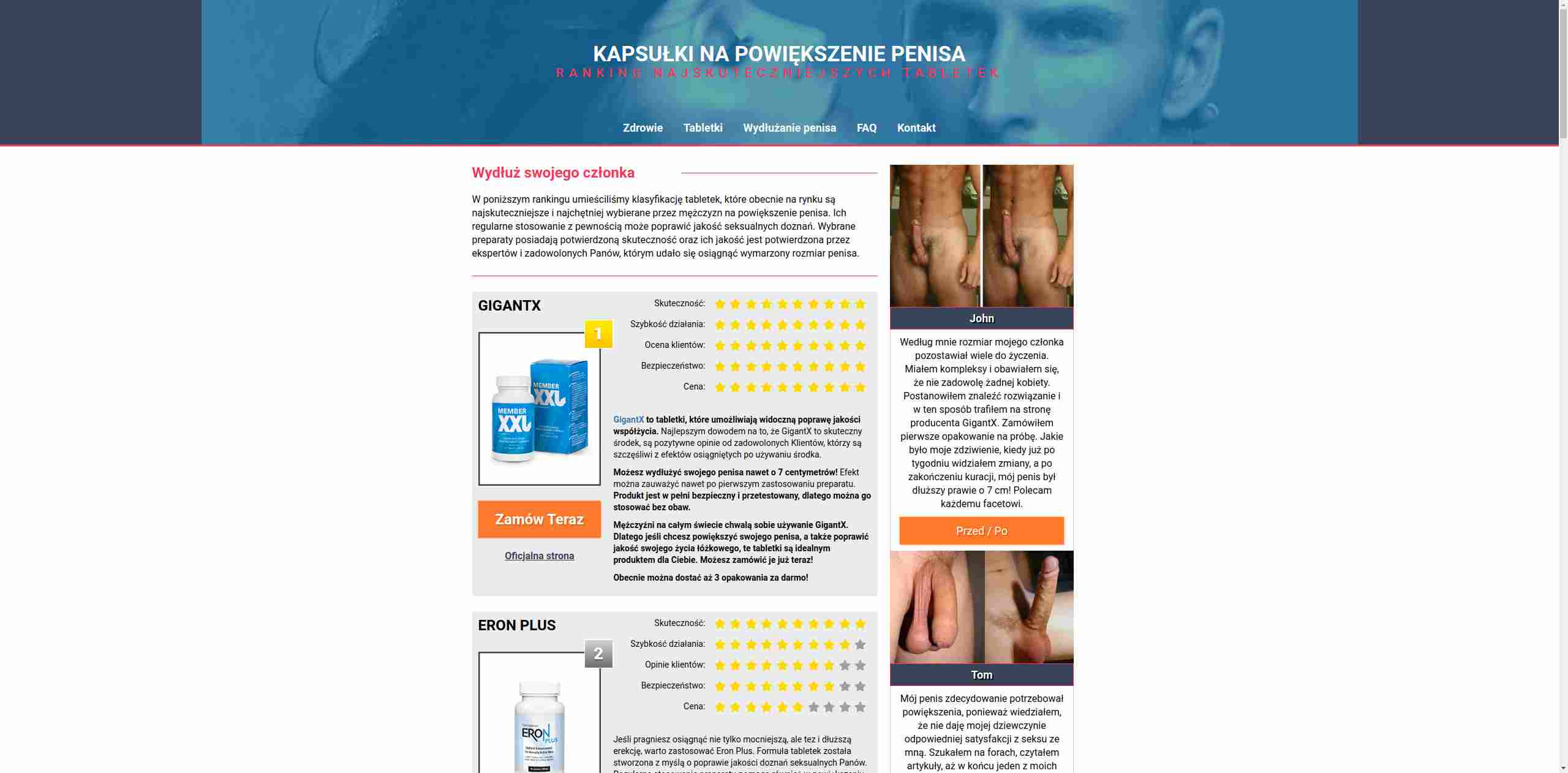 Tabletki na powiększenie penisa manlyclinic